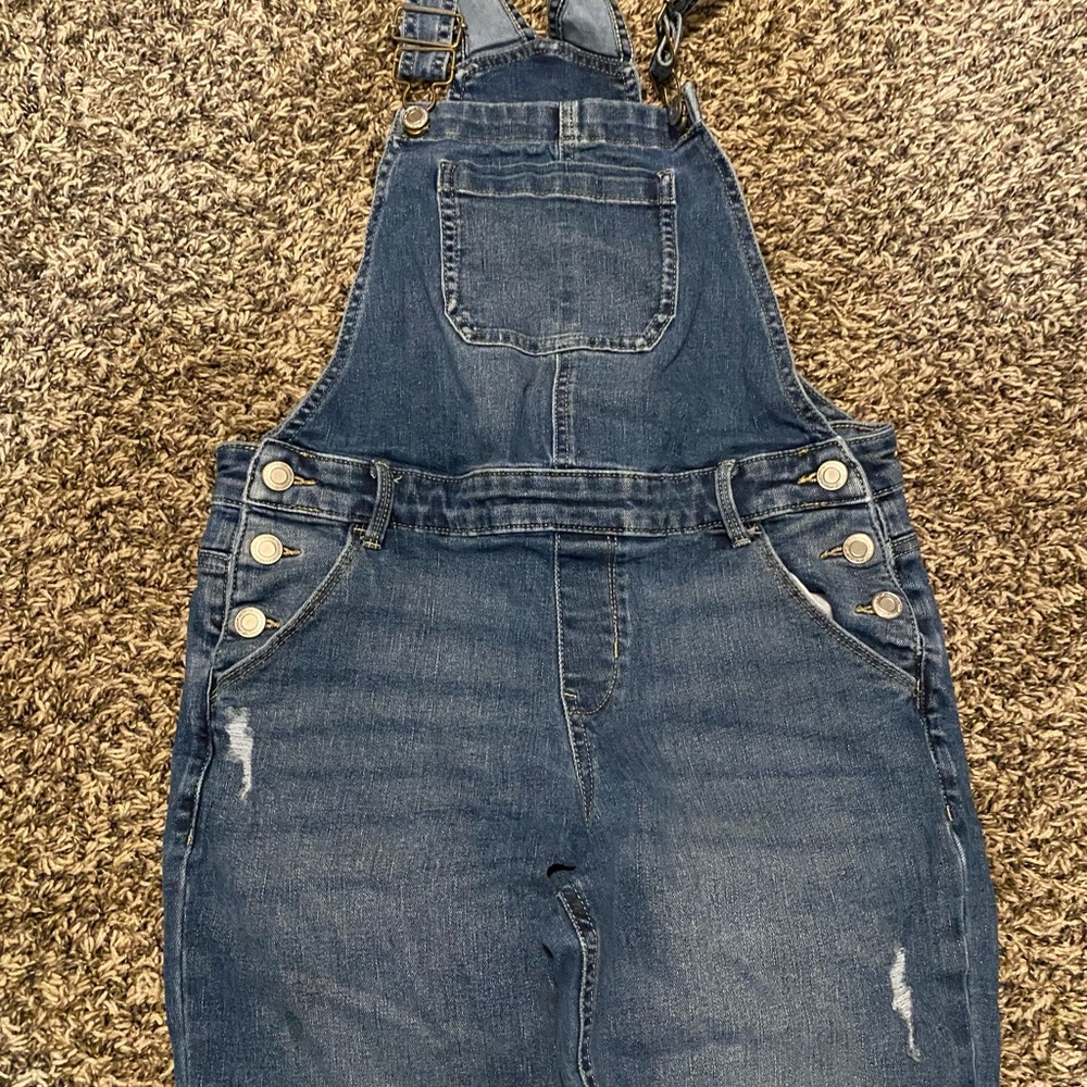 Denim Overalls
